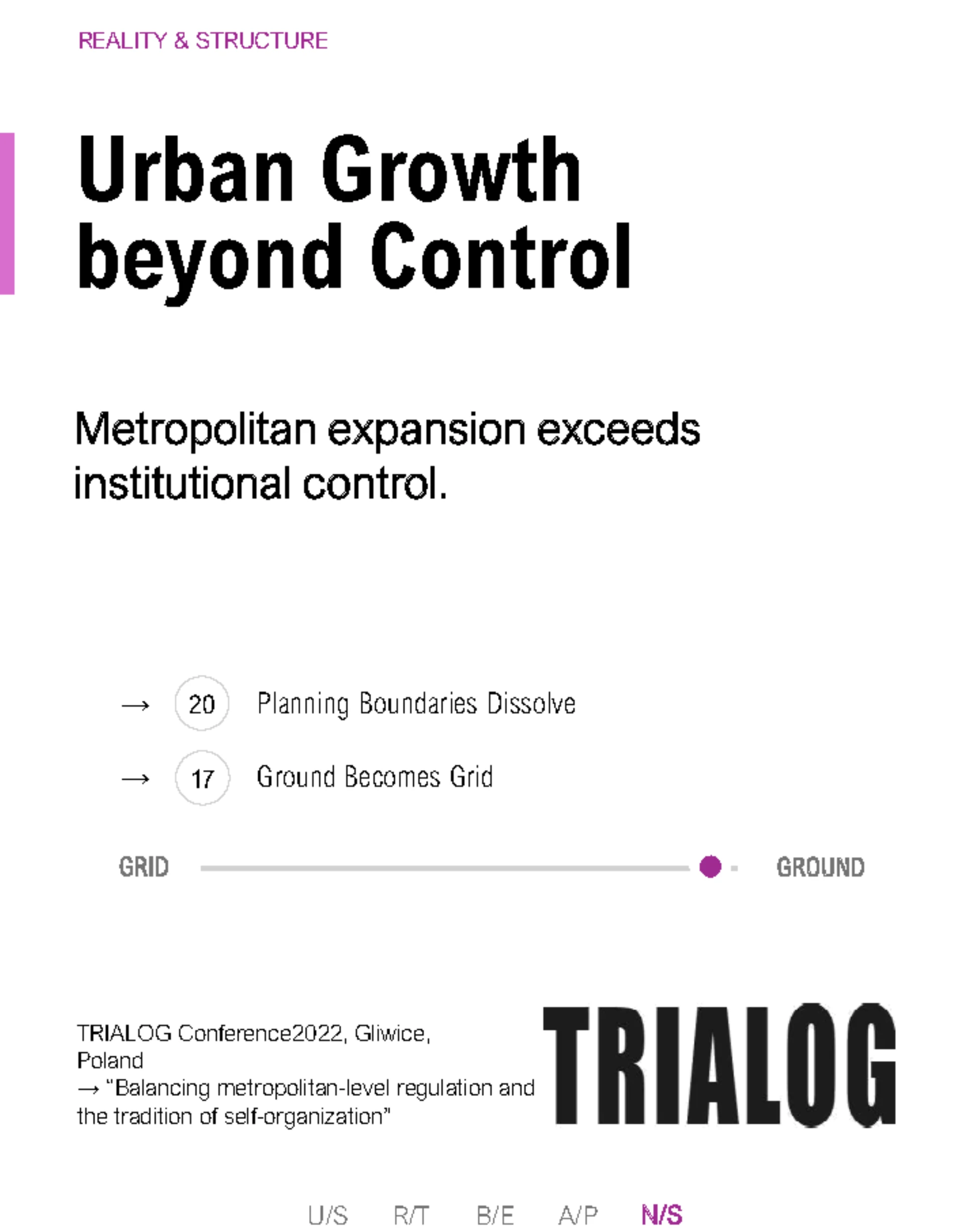 Urban Growth Beyond Control
