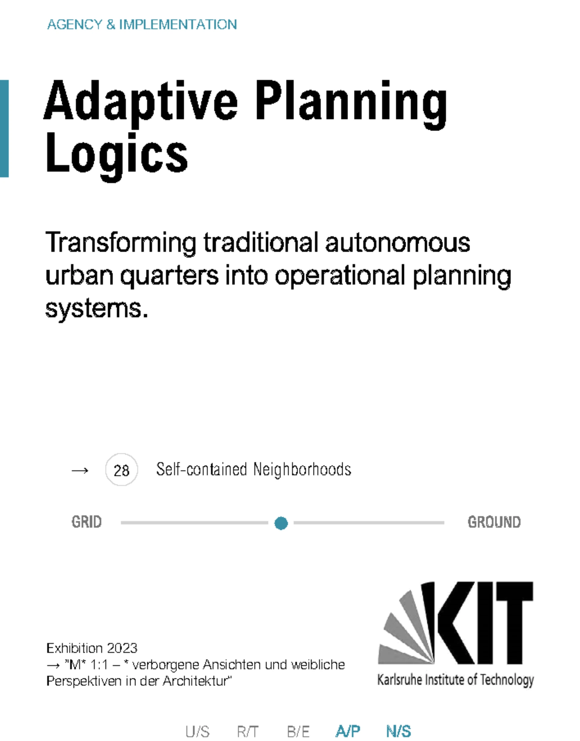 Adaptive Planning Logics