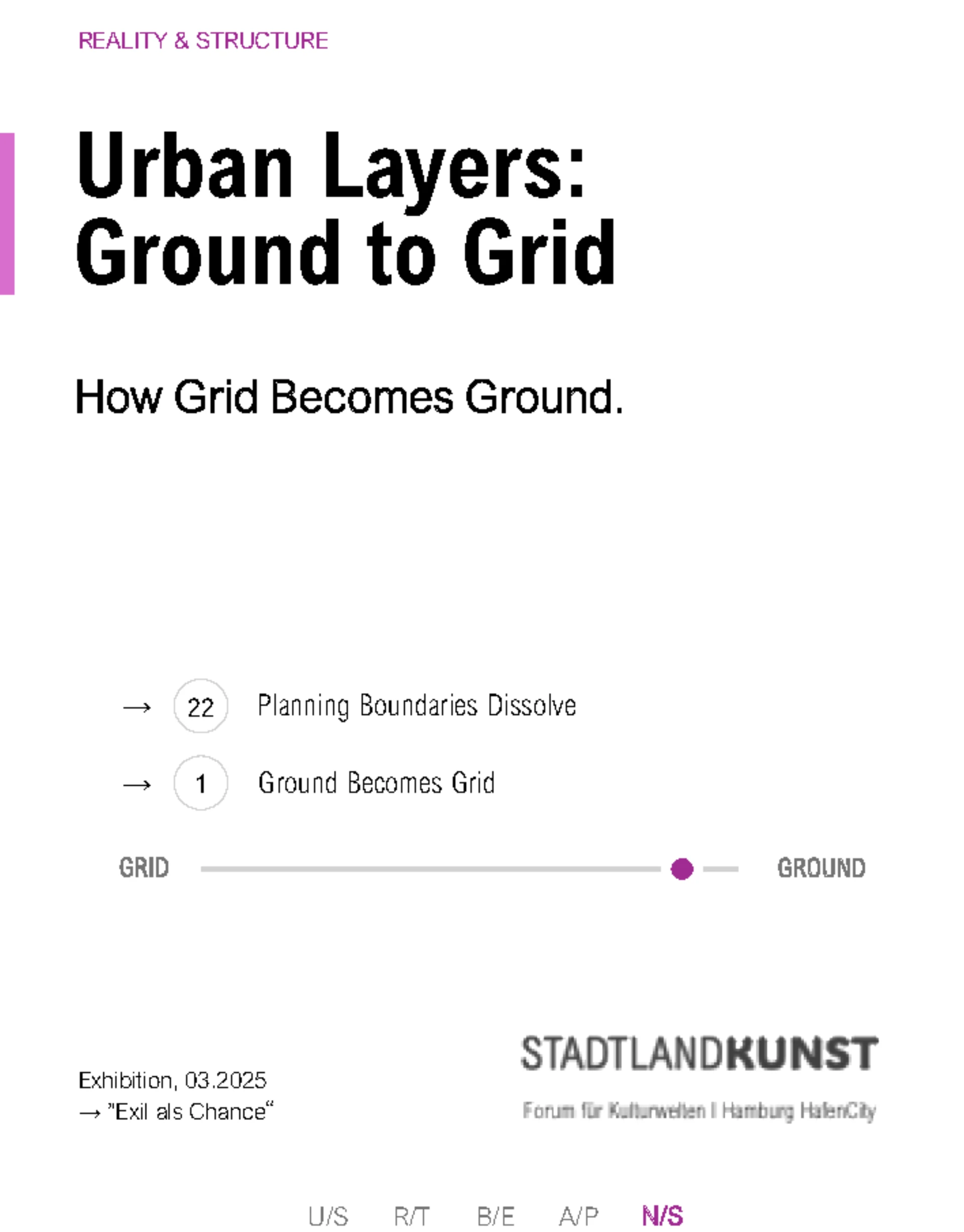 Urban Layers: Ground to Grid